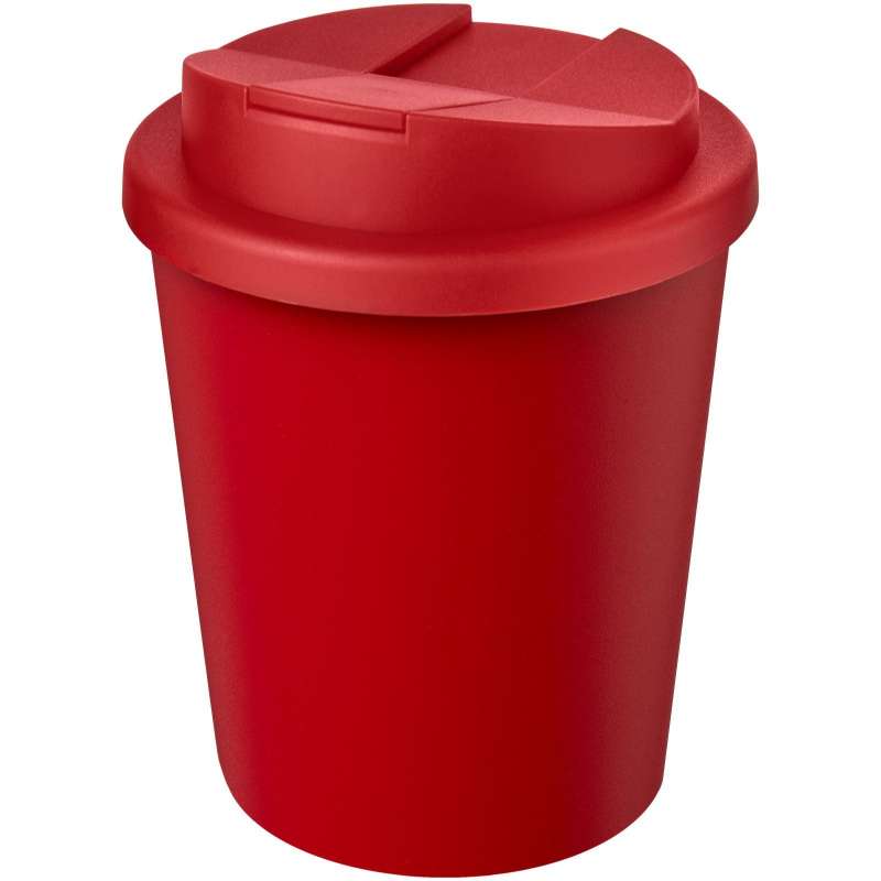 Gobelet recyclé Americano® Espresso Eco de 250 ml avec couvercle anti-déversement à prix de gros - Accessoire recyclable à prix grossiste