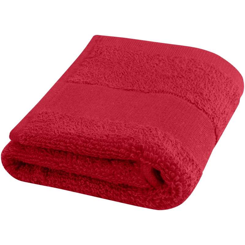 Serviette de toilette de 30 x 50 cm en coton de 450 g/m² - Serviette éponge à prix grossiste