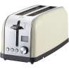 Extra brede 4-slices toaster met LCD scherm - Broodrooster tegen groothandelsprijzen