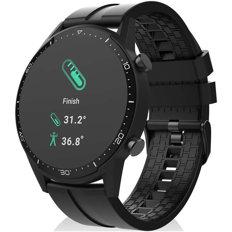 Smartklocka 1,3" med termometer - Anslutet armband till grossistpris