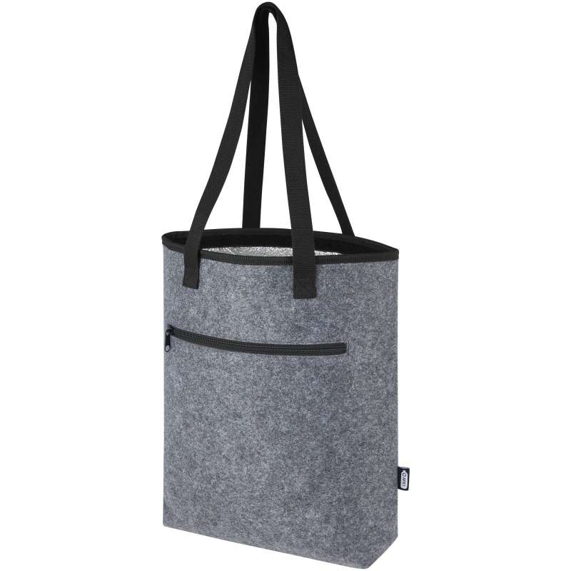 12 L isothermal shopping bag in recycled felt - Recyclable accessory at wholesale prices