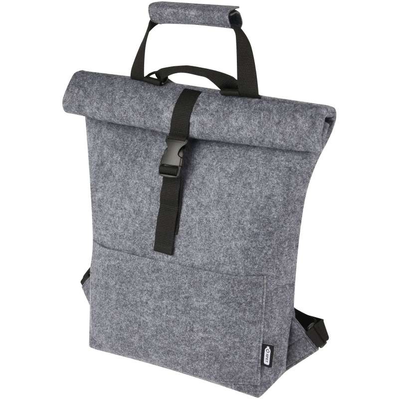 Cykelväska i filt 18L 37x42cm - Återvinningsbar tillbehör till grossistpris