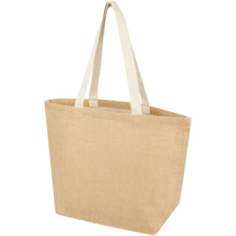 12 L jute 300 g/m² shopping bag - Shopping bag at wholesale prices