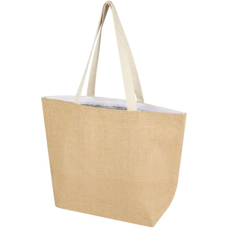 Isolerad juteväska 12L 35 x 48 x 15 cm till grossistpris - Toteväska till grossistpris