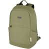 Sac à dos anti-vol pour ordinateur portable Joey de 18 L en toile recyclée GRS 15,6 pouces - Accessoire recyclable à prix grossiste