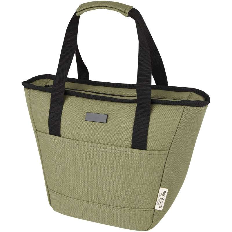 Joey 6 L lunch bag in recycled GRS canvas for 9 cans - Recyclable accessory at wholesale prices