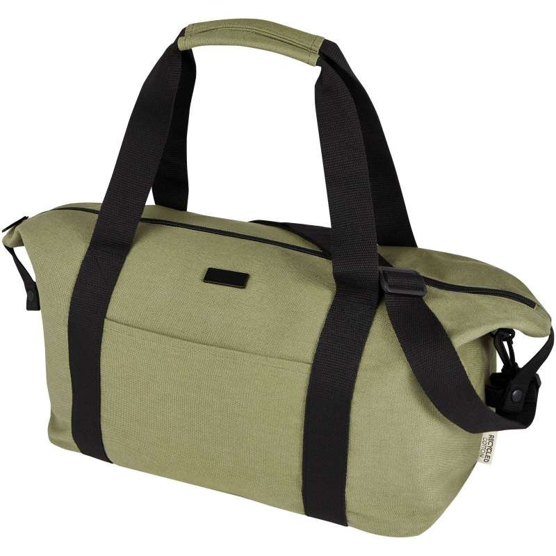 Sac de sport Joey de 25 L en toile recyclée GRS - Accessoire recyclable à prix grossiste