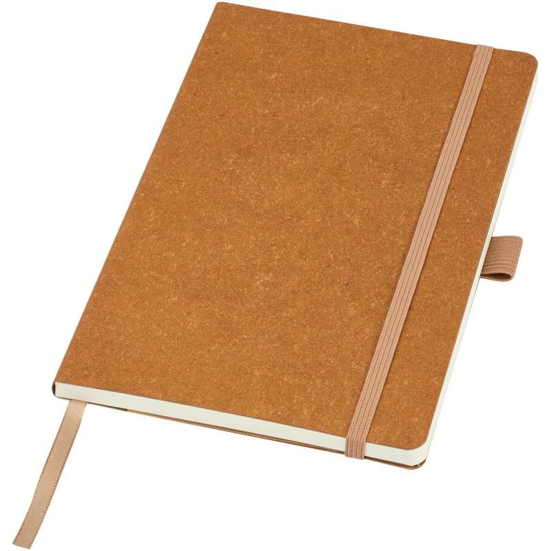 Carnet de notes Kilau en cuir recyclé - Accessoire recyclable à prix de gros
