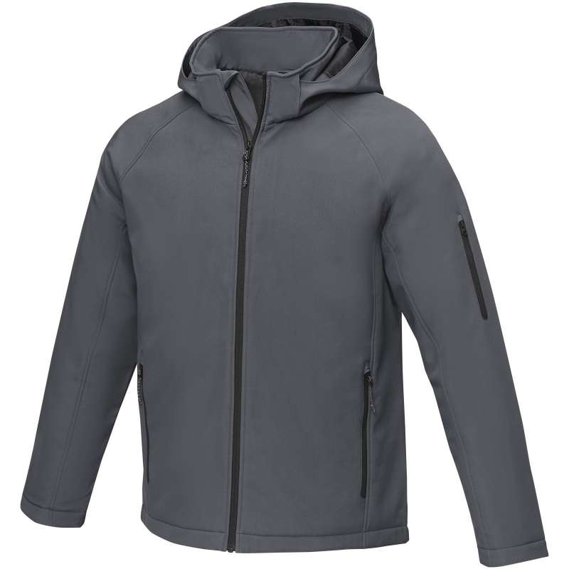 Herren Softshell-Jacke 250g mit Kapuze - Softshell zu Großhandelspreisen