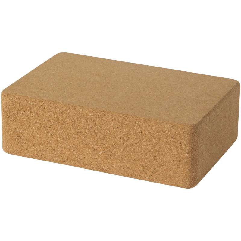 Cork yogabrique 22x14,5x7 cm - Yoga måtte til engrospris