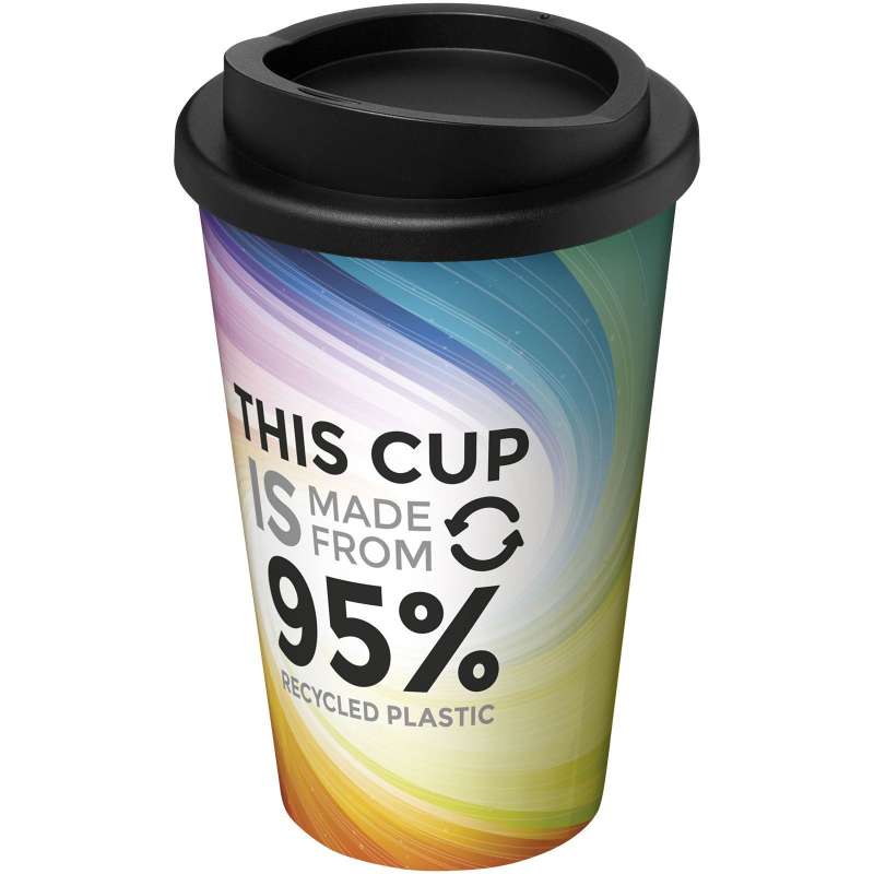 350ml Double-Wall Insulated Recycled Cup - Recyclable accessory at wholesale prices