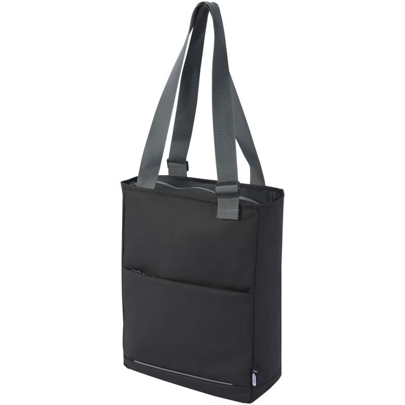 Sac shopping Aqua de 14 L pour ordinateur portable 14 recyclé certifié GRS résistant à l'eau - Accessoire recyclable à prix grossiste
