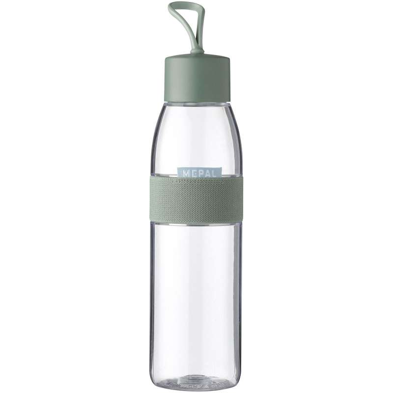 Groene 500 ml waterfles Ellipse 110x6 cm - Fles tegen groothandelsprijzen