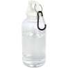 Bouteille d'eau Oregon de 400 ml en aluminium recyclé certifié RCS avec mousqueton - Accessoire recyclable à prix grossiste
