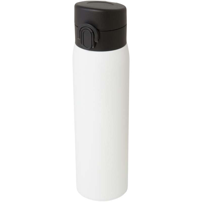 Fiole isotherme 450 ml en acier inox recyclé certifié RCS - Accessoire recyclable à prix grossiste