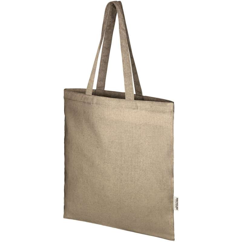 Katoenen tas 38x28 cm gerecycled polyester - Totebag tegen groothandelsprijzen