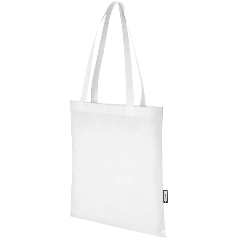 Sac shopping convention Zeus de 6 L non tissé recyclé certifié GRS - Accessoire recyclable à prix de gros