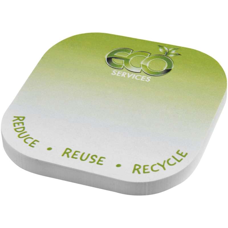 Post-its recyclés Sticky-Mate® en forme de flèche - Accessoire recyclable à prix de gros