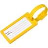 Recycled Plastic Travel Luggage Tag - 8x4 cm - Recyclable accessory at wholesale prices Recycled Plastic Travel Luggage Tag - 8x4 cm - Recyclable accessory at wholesale prices