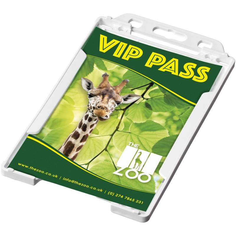 Soporte de tarjetas de 9x6,5 cm - Accesorio reciclable a precios de mayorista