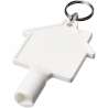 Porte-clés Maximilian pour clé utilitaire recyclée en forme de maison - Accessoire recyclable à prix grossiste Porte-clés Maximilian pour clé utilitaire recyclée en forme de maison - Accessoire recyclable à prix grossiste
