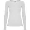 Camiseta de mujer larga con cuello fino - Camiseta de manga larga a precios de mayorista