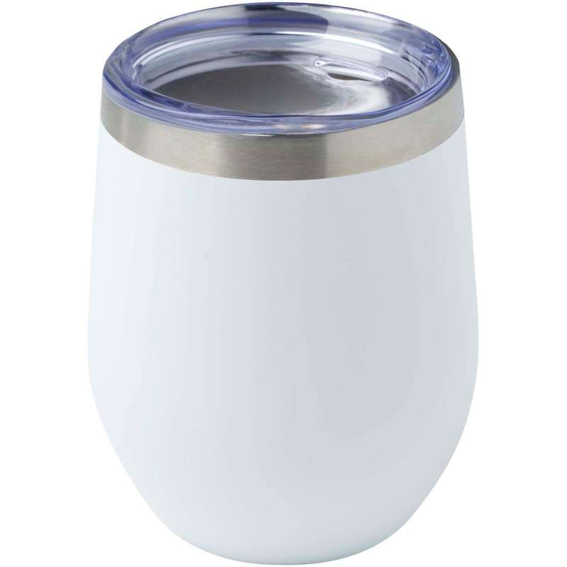 Gobelet isotherme Corzo 350 ml en cuivre inoxydable recyclé certifié RCS à prix grossiste - Mug isotherme à prix de gros