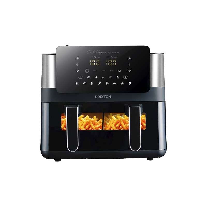 Friteuse de aire doble 8L con separador - freidora y freidora de aire a precios de mayorista