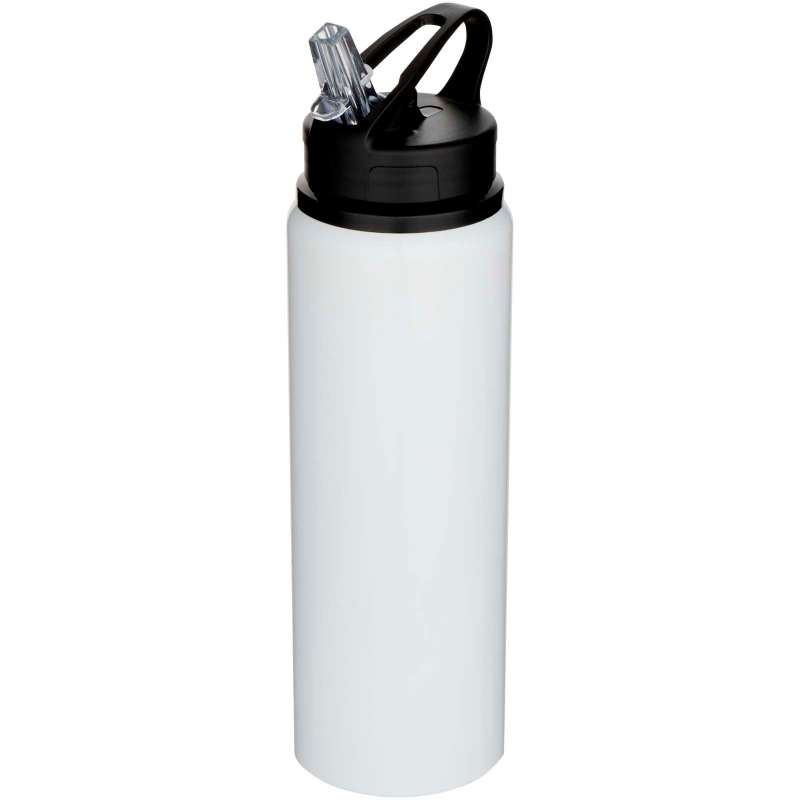 Bouteille deau Fitz de 800 ml en acier inoxydable recyclé certifié RCS à simple paroi à prix de gros - Gourde Sport à prix grossiste