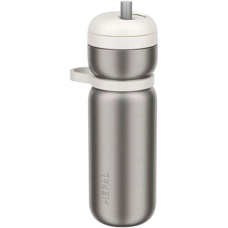 Isotherme sportfles 600 ml met rietje - Isolatiefles tegen groothandelsprijzen