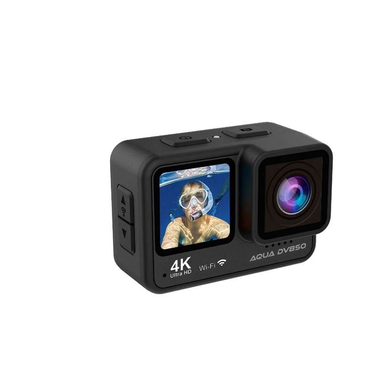 Waterdichte actiecamera met dubbel scherm - Camera tegen groothandelsprijzen