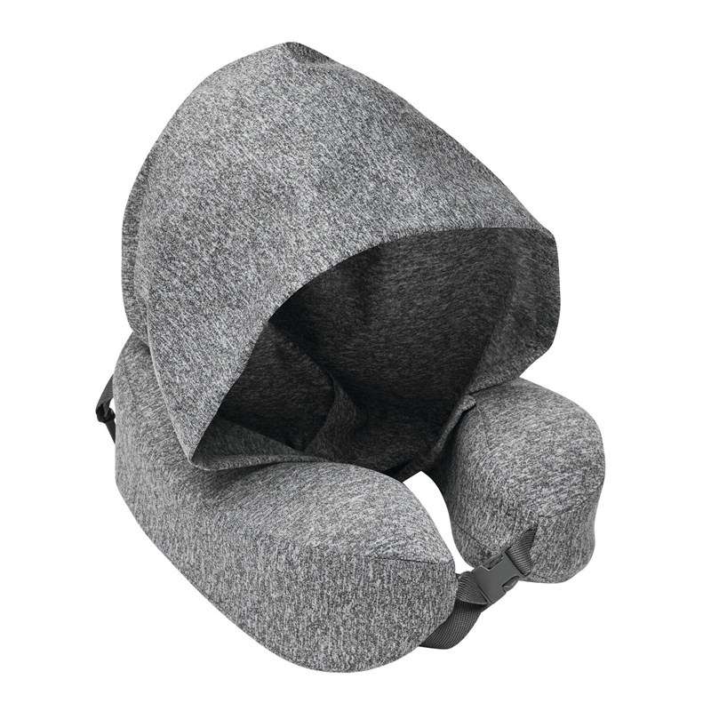 Almohada cervical de espuma viscoelástica con capucha - Productos a precios de mayorista