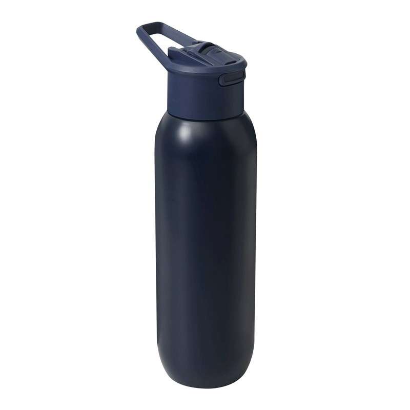 RVS thermosfles 600 ml met gekleurde deksel - Producten tegen groothandelsprijzen