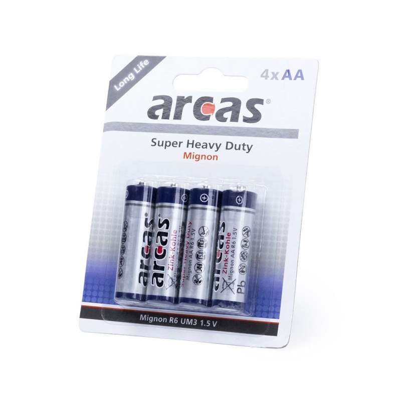 Blister 4 Piles 1,5V - AA/ R06 - Pile à prix de gros