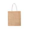 Sac en jute naturel con manici verdi 52 cm - Sacchetto naturale a prezzi all'ingrosso