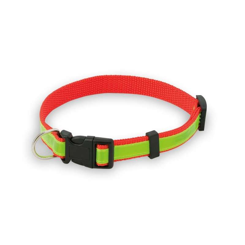 Reflecterend huisdierhalsband - Verstelbaar, Polyester - Dieraccessoire tegen groothandelsprijzen