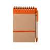 14.4 x 9.7 cm Recycled Two-Tone Notebook Set - Notepad at wholesale prices