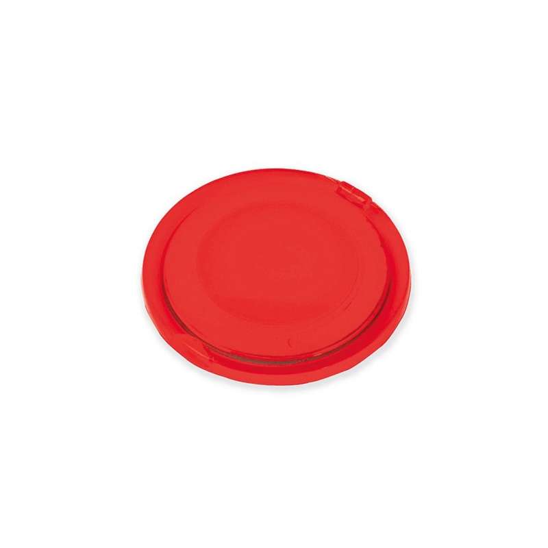 Foldable Dual-Mirror with Colorful Translucent Finish - Pocket mirror at wholesale prices