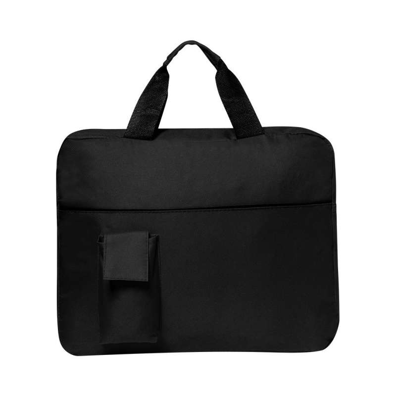 600D Polyester Zippered Document Holder Bag - Bag at wholesale prices