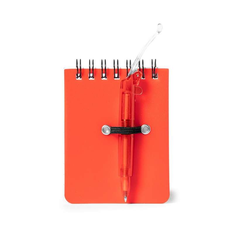 Colorful Mini Ring Notebook with Pen - Stationery item at wholesale prices