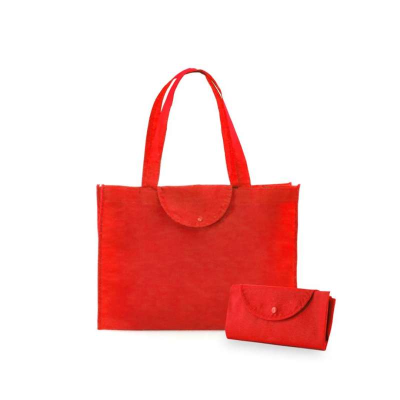 Sac Plegável Pequeno em Intissé 90g/m2 - Saco dobrável a preço grossista