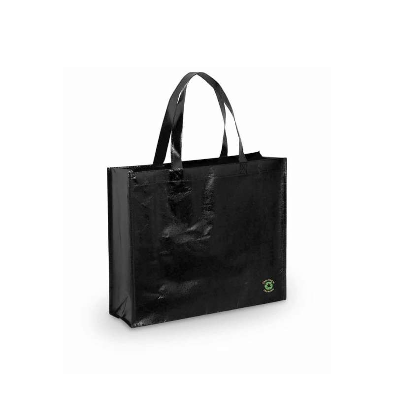 Saco de Intissé laminado 48 cm brillante - Bolsa de compras a precios de mayorista