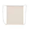 Natural Cotton Drawstring Backpack 100g/m² - Natural product at wholesale prices