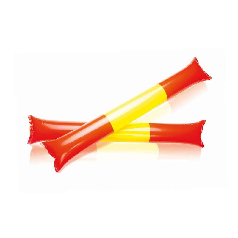 Uppblåsbara Stänger 55cm Spanien Flagga - Supporteraccessoar till grossistpris