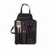 Zwart 7-delig Barbecue Accessoiresset met Tas - Barbecue-accessoire tegen groothandelsprijzen Zwart 7-delig Barbecue Accessoiresset met Tas - Barbecue-accessoire tegen groothandelsprijzen