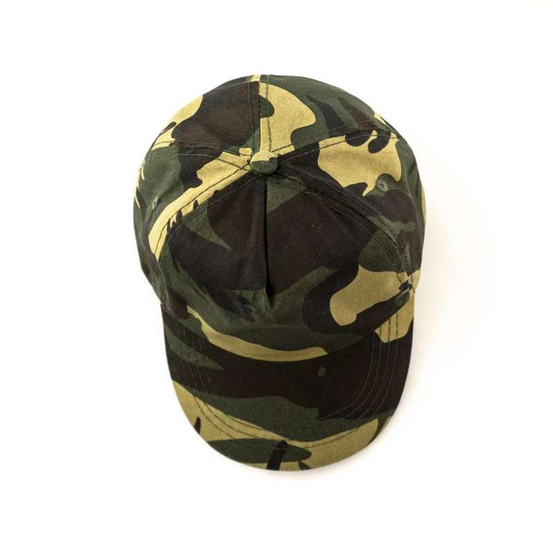 5-Panel Camouflage Cap with Adjustable Closure at wholesale prices - Cap at wholesale prices