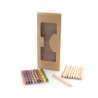 19-Piece Crayon and Colored Pencil Set - Crayon wax at wholesale prices