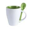 Taza bicolor de cerámica 350 ml - Taza a precios de mayorista Taza bicolor de cerámica 350 ml - Taza a precios de mayorista