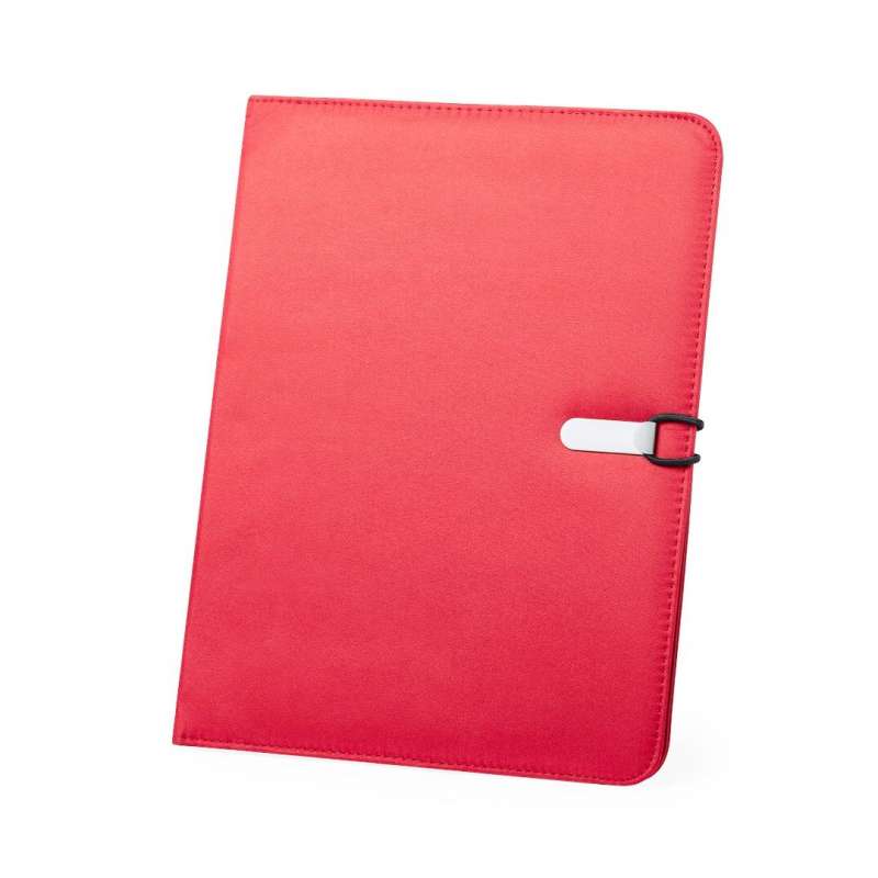 Elegant Microfiber Document Folder with Notepad - Briefcase at wholesale prices