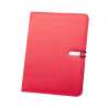 Elegant Microfiber Document Folder with Notepad - Briefcase at wholesale prices
